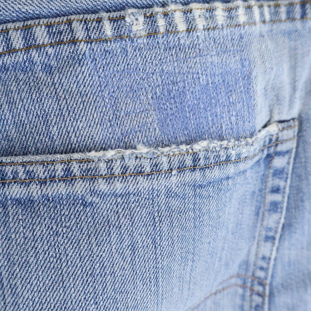Levi's(リーバイス) 70S VINTAGE 505 ビッグE ボタン裏5 42TALON バックポケットシングル ジップフライ デニムパンツ インディゴ