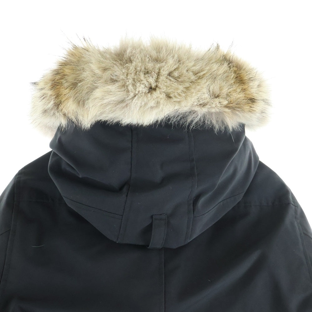 CANADA GOOSE(カナダグース) JASPER PARKA ジャスパーパーカー マルチポケット ジップアップ ファーフーデッドダウンジャケット ブラック 3438JM