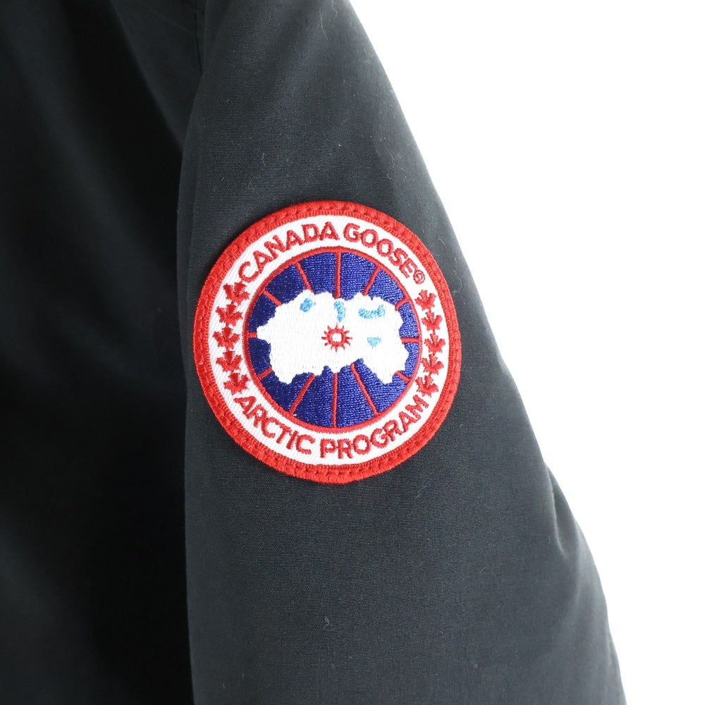CANADA GOOSE(カナダグース) JASPER PARKA ジャスパーパーカー マルチポケット ジップアップ ファーフーデッドダウンジャケット ブラック 3438JM