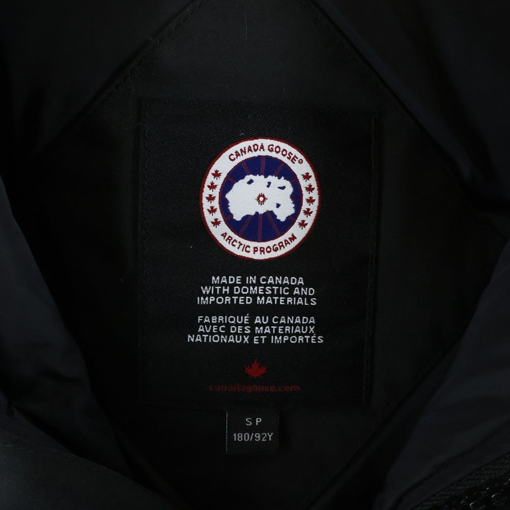 CANADA GOOSE(カナダグース) JASPER PARKA ジャスパーパーカー マルチポケット ジップアップ ファーフーデッドダウンジャケット ブラック 3438JM