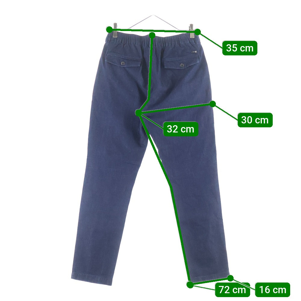 HERNO(ヘルノ) ロゴプレート イージーデニムパンツ インディゴ PT000038U-13188-9200