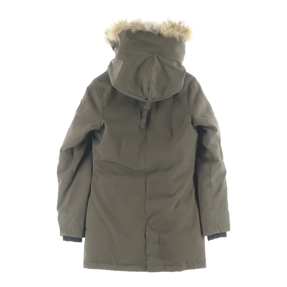CANADA GOOSE(カナダグース) VICTORIA PARKA ヴィクトリアパーカ ファーフーデッド ダウンジャケット レディース ブラウン 3037 JL R
