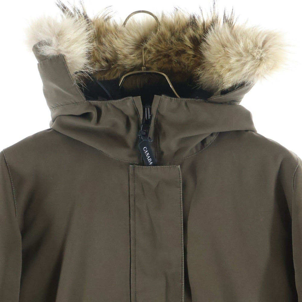 CANADA GOOSE(カナダグース) VICTORIA PARKA ヴィクトリアパーカ ファーフーデッド ダウンジャケット レディース ブラウン 3037 JL R