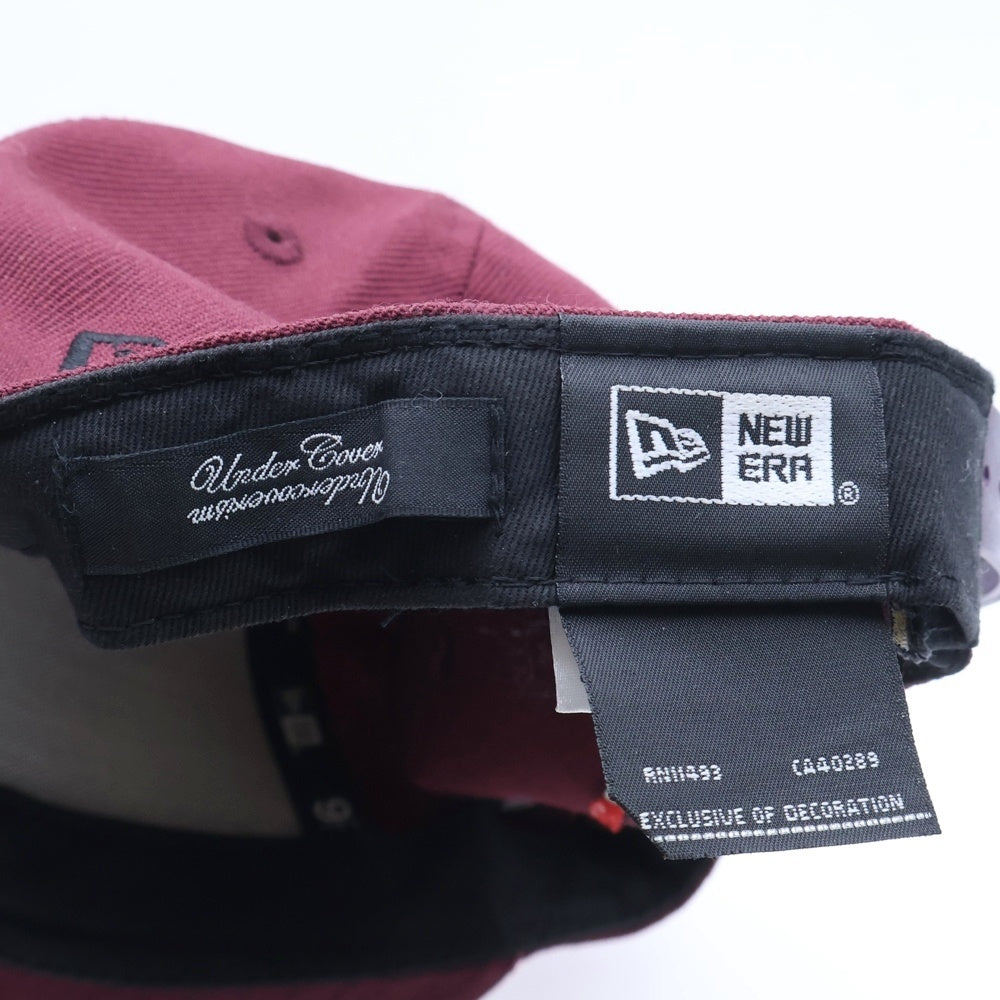 NEW ERA(ニューエラ) 24AW ANARCHY IS THE KEY 9FIFTY アナーキー イズ ザ キー 6パネル ベースボールキャップ 帽子 レッド