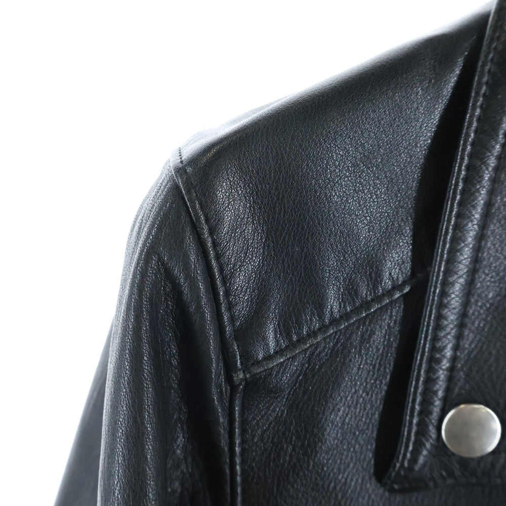UNDERCOVERISM(アンダーカバイズム) 14SS カウスキン ダブルライダース レザージャケット ブラック M9202
