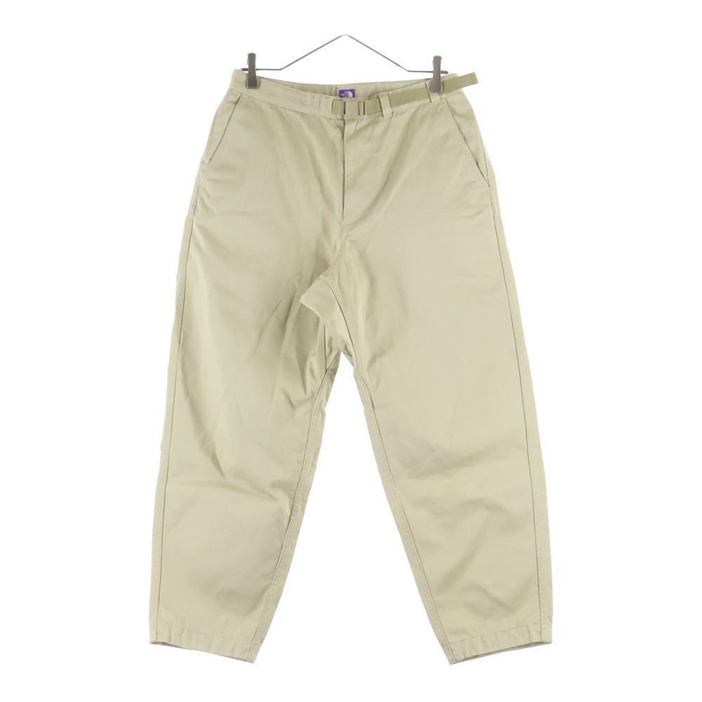 THE NORTH FACE PURPLE LABEL(ノースフェイスパープルレーベル) CHINO WIDE TAPERED FIELD PANTS チノ ワイド テーパード フィールド パンツ ベージュ NT5412N