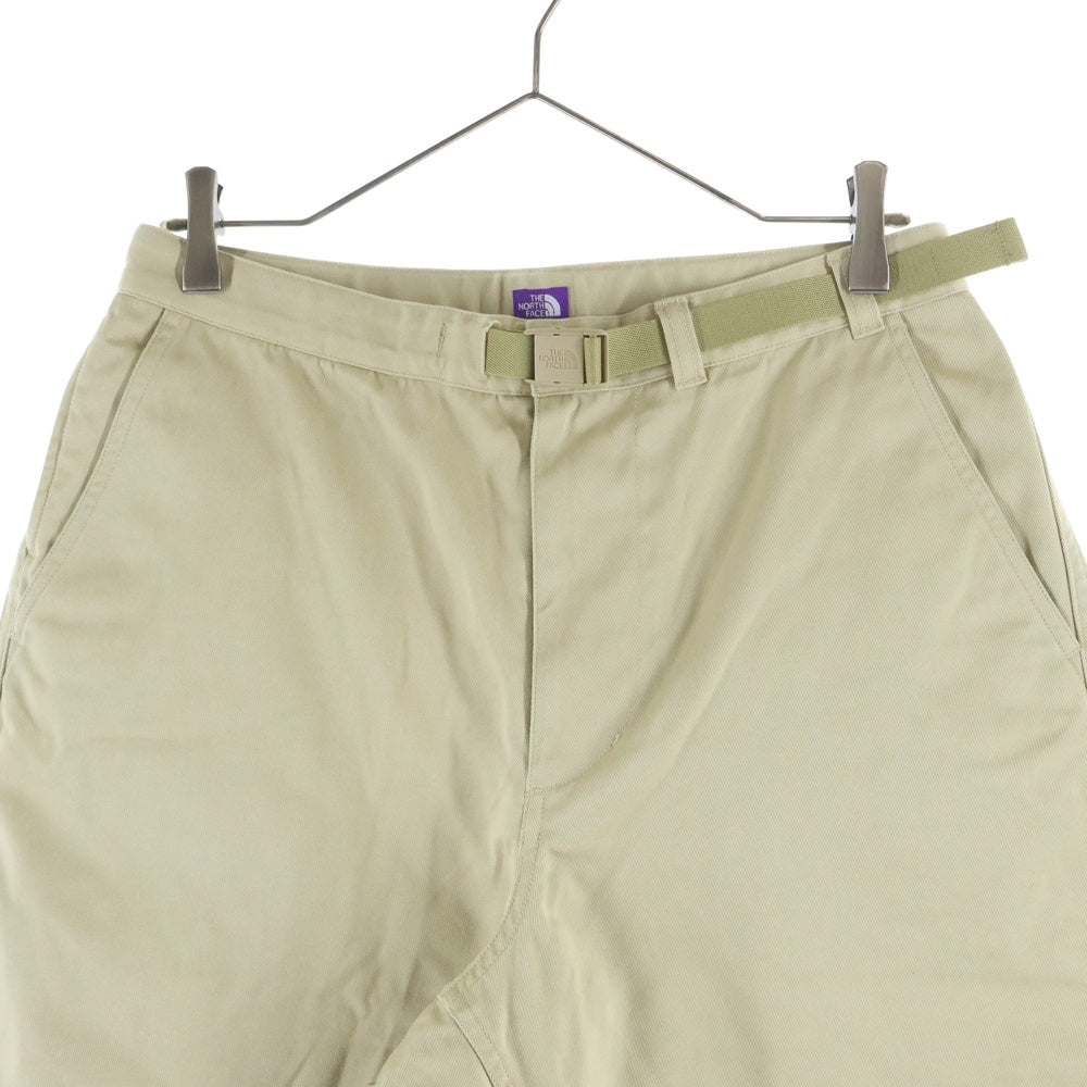 THE NORTH FACE PURPLE LABEL(ノースフェイスパープルレーベル) CHINO WIDE TAPERED FIELD PANTS チノ ワイド テーパード フィールド パンツ ベージュ NT5412N