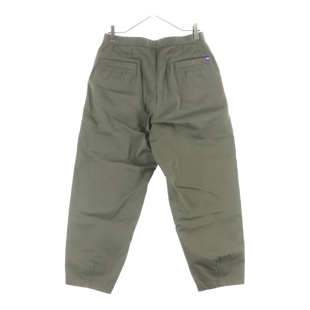 THE NORTH FACE PURPLE LABEL(ノースフェイスパープルレーベル) CHINO WIDE TAPERED FIELD PANTS チノ ワイド テーパード フィールド パンツ カーキ N24FC076