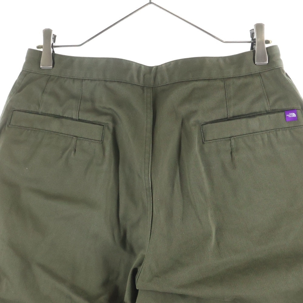THE NORTH FACE PURPLE LABEL(ノースフェイスパープルレーベル) CHINO WIDE TAPERED FIELD PANTS チノ ワイド テーパード フィールド パンツ カーキ N24FC076