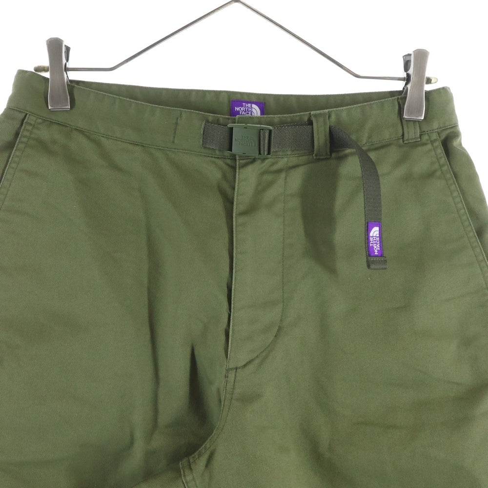 THE NORTH FACE PURPLE LABEL(ノースフェイスパープルレーベル) COOLMAX CHINO WIDE TAPERED クール マックス チノワイドテーパードパンツ カーキ N24FC011
