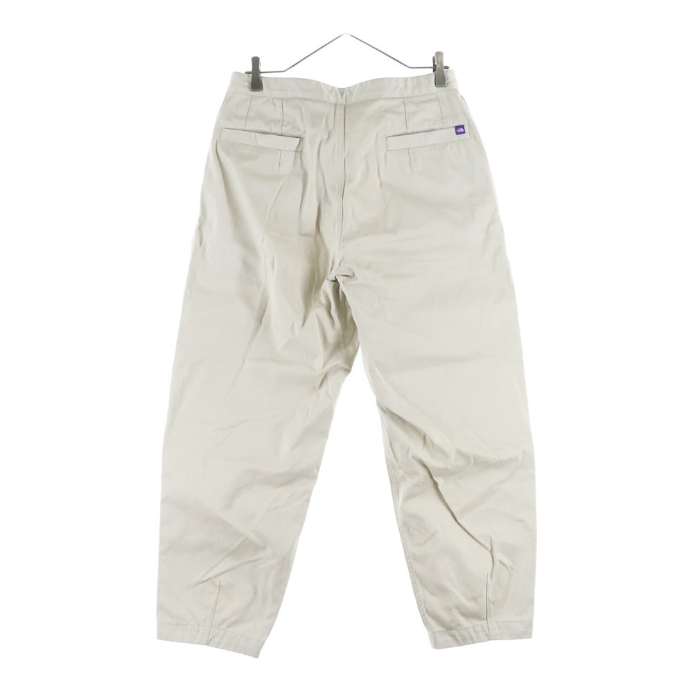 THE NORTH FACE PURPLE LABEL(ノースフェイスパープルレーベル) CHINO WIDE TAPERED FIELD PANTS チノ ワイド テーパード フィールド パンツ ホワイト NT5412N