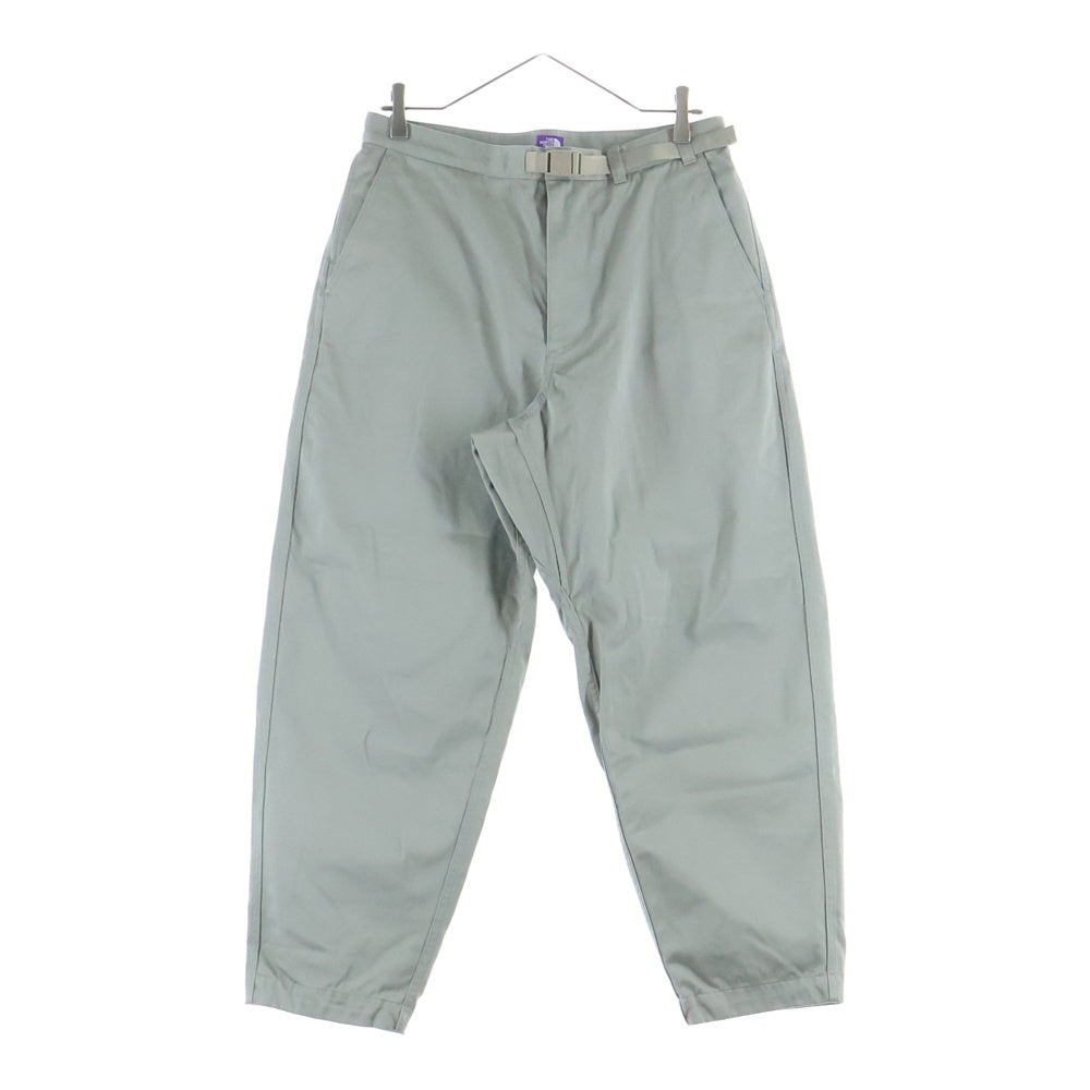 THE NORTH FACE PURPLE LABEL(ノースフェイスパープルレーベル) CHINO WIDE TAPERED FIELD PANTS チノ ワイド テーパード フィールド パンツ グレー N24FC076