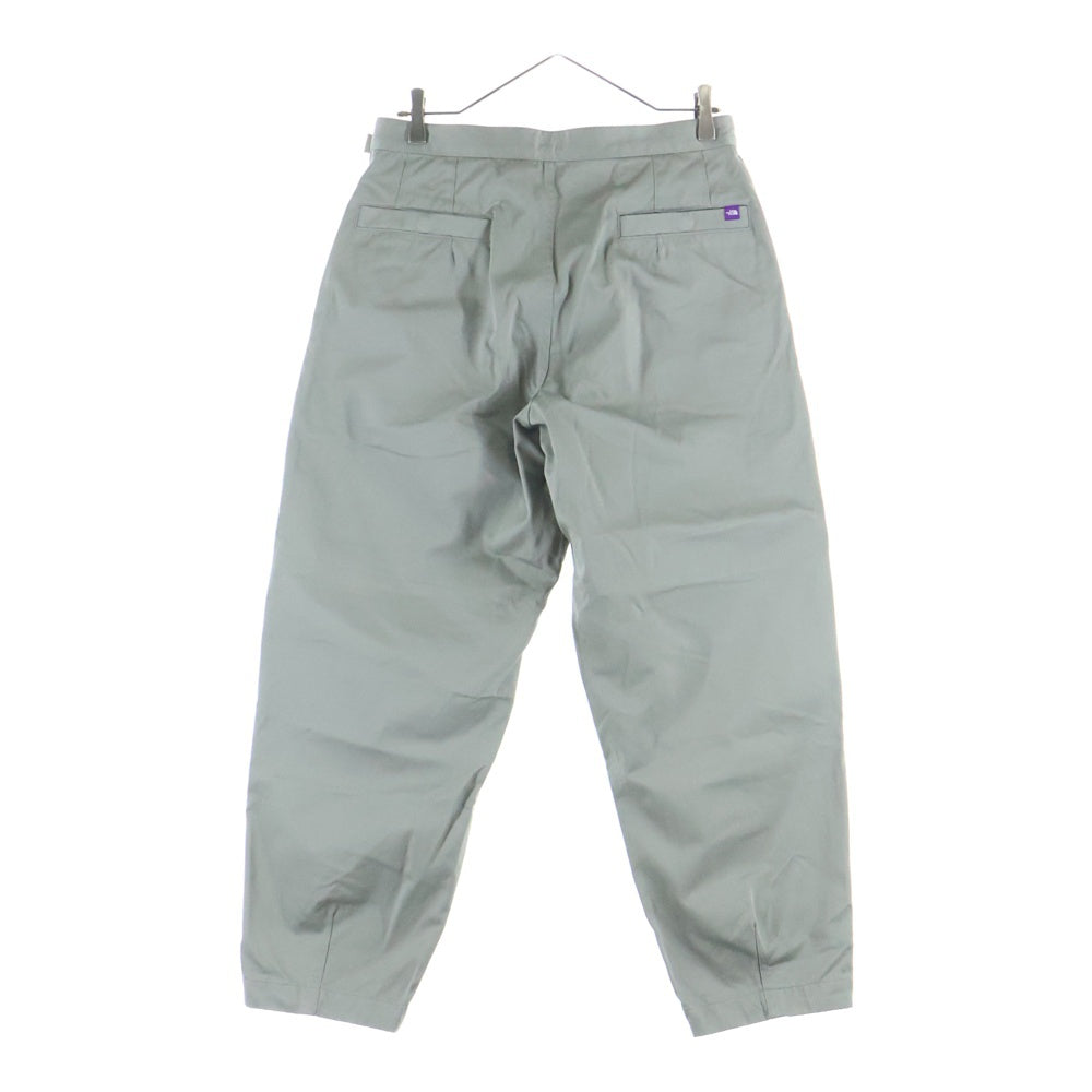 THE NORTH FACE PURPLE LABEL(ノースフェイスパープルレーベル) CHINO WIDE TAPERED FIELD PANTS チノ ワイド テーパード フィールド パンツ グレー N24FC076