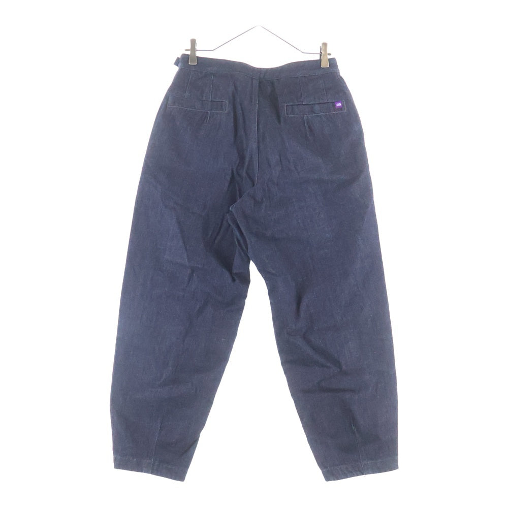 THE NORTH FACE PURPLE LABEL(ノースフェイスパープルレーベル) DENIM WIDE TAPERED FIELD PANTS デニム ワイド テーパード フィールド パンツ インディゴ N24FC080
