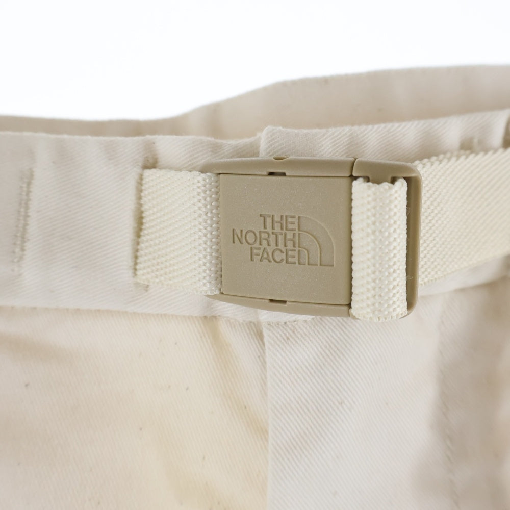 THE NORTH FACE PURPLE LABEL(ノースフェイスパープルレーベル) COOLMAX CHINO WIDE CROPPED PANTS クールマックス チノ ワイド クロップド パンツ ホワイト N25SC137