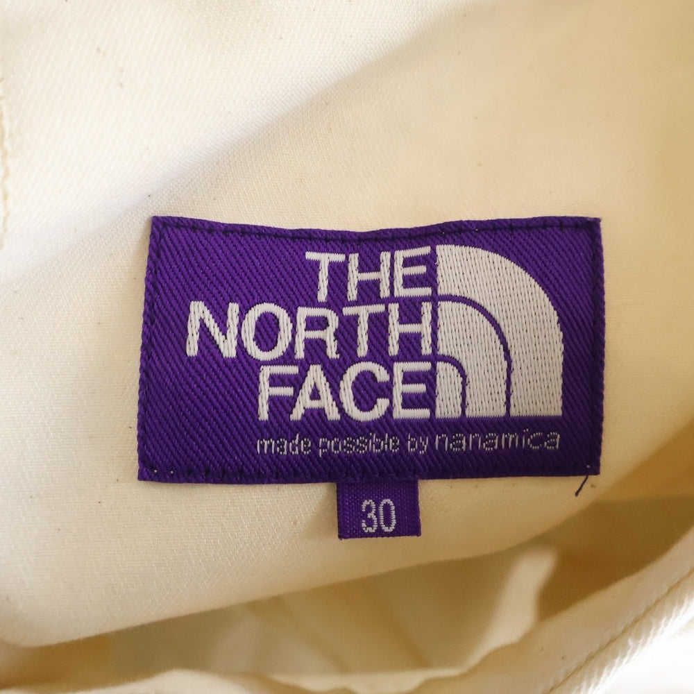 THE NORTH FACE PURPLE LABEL(ノースフェイスパープルレーベル) COOLMAX CHINO WIDE CROPPED PANTS クールマックス チノ ワイド クロップド パンツ ホワイト N25SC137