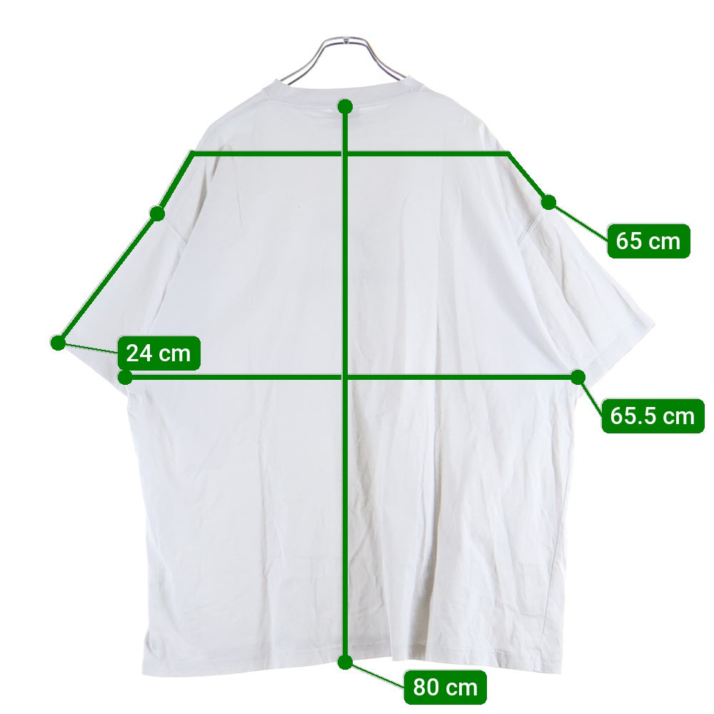 BALENCIAGA(バレンシアガ) ×PUMA プーマ ダーティエフェクト オーバーサイズド 半袖Tシャツ グレー 831305