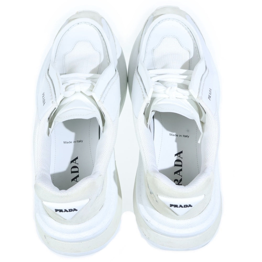 PRADA(プラダ) システムスニーカー ローカットスニーカーシューズ ホワイト 2EG424