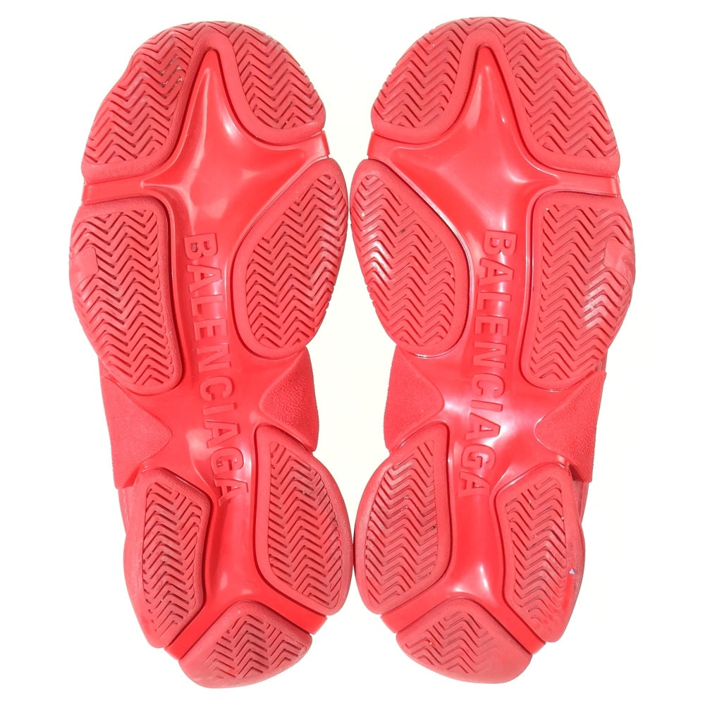 BALENCIAGA(バレンシアガ) ×adidas TRIPRE S アディダス トリプルS ローカットスニーカー レッド 593994