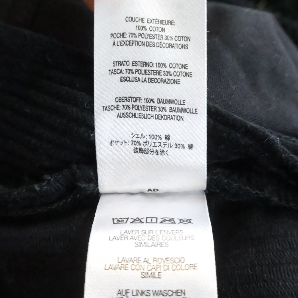 SUPREME(シュプリーム) 22AW ×DICKIES Corduroy Overalls ディッキーズ コーデュロイオーバーオール サロペット ブラック