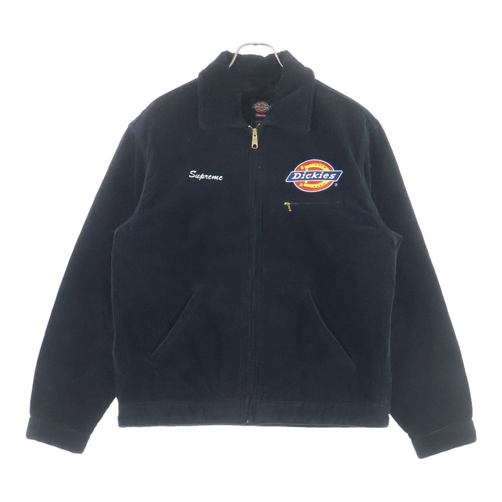 SUPREME(シュプリーム) 22AW ×DICKIES Corduroy Work Jacket ディッキーズ コーデュロイワークジャケット ブラック