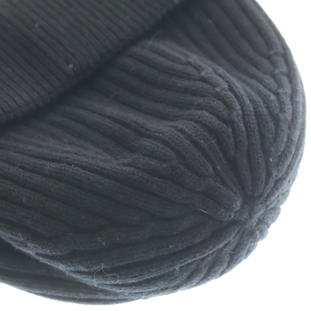 LOEWE(ロエベ) LOGO WOOL BEANIE ロゴ ウール ビーニー ブラック