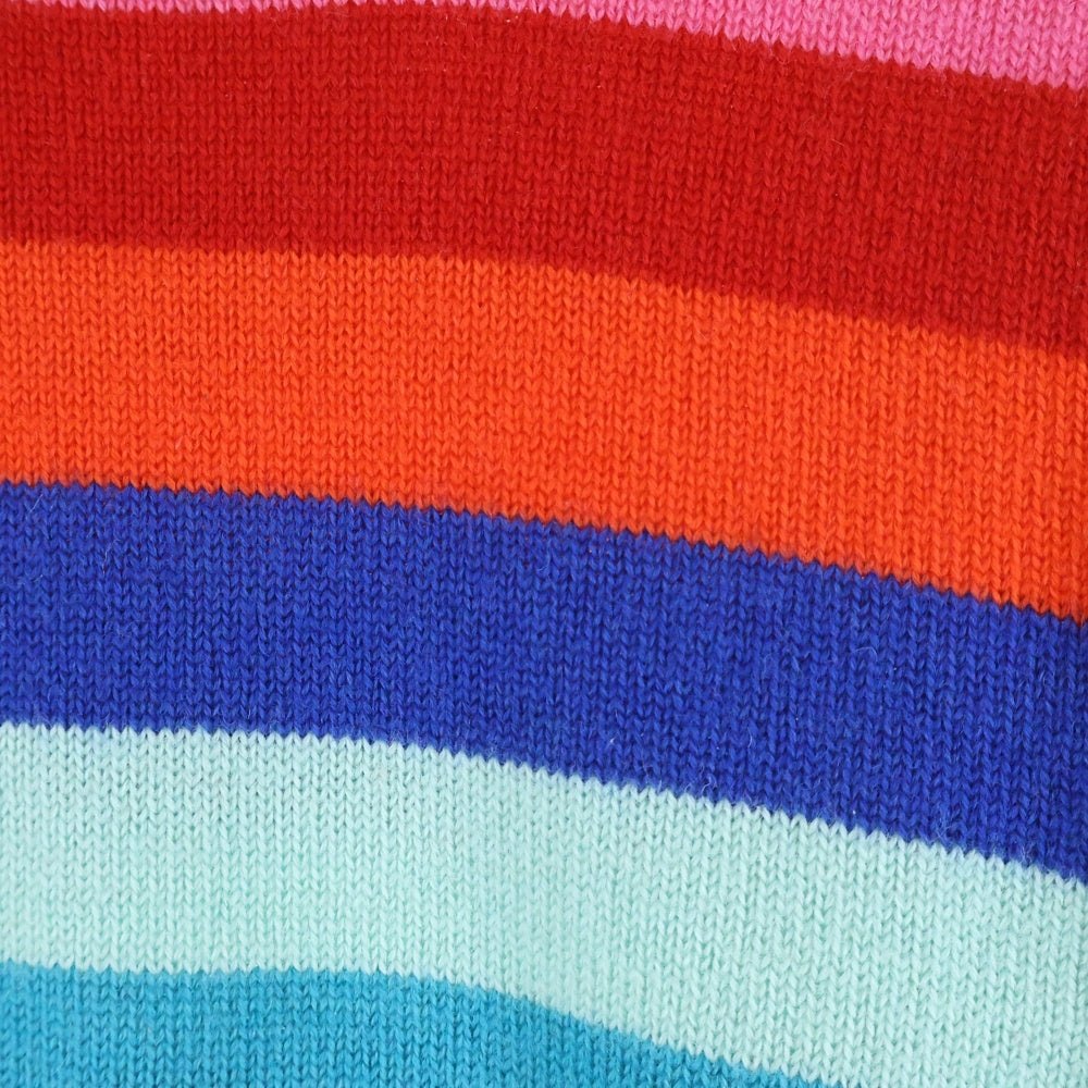 SAINT LAURENT PARIS(サンローランパリ) 15AW ボーダー ウール クルーネックニットセーター マルチカラー 407992 Y1NG1