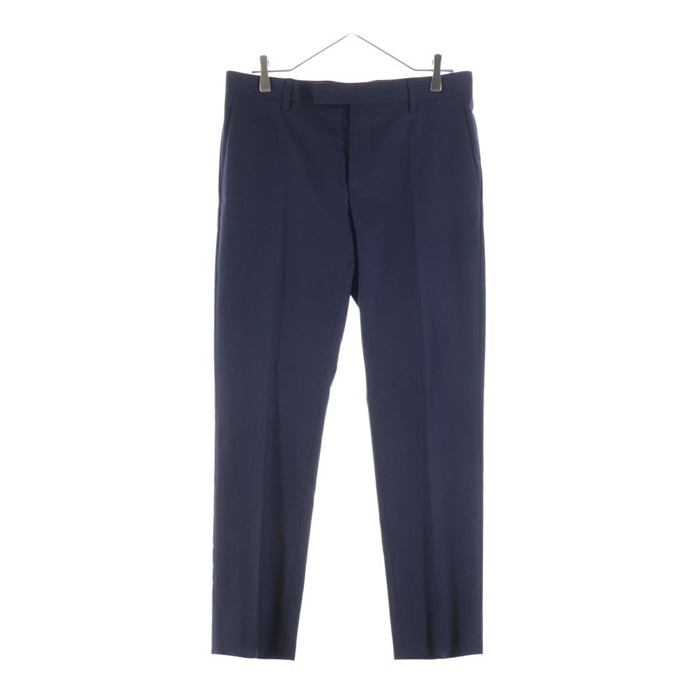 SAINT LAURENT PARIS(サンローランパリ) 13AW ウール混 ストライプ セットアップスーツ テーラードジャケット スラックスパンツ ネイビー 330255 YM468