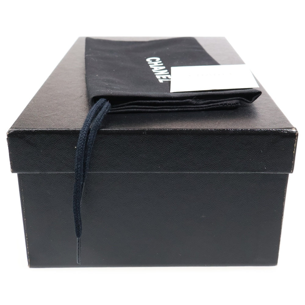 CHANEL(シャネル) エスパドリーユ ラムスキン レザースリッポン レディース ベージュ G30604