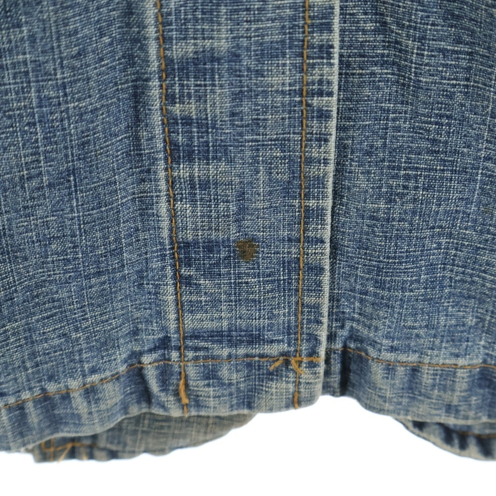 MACKDADDY(マックダディー) 3B デニムシングルテーラードジャケット インディゴ