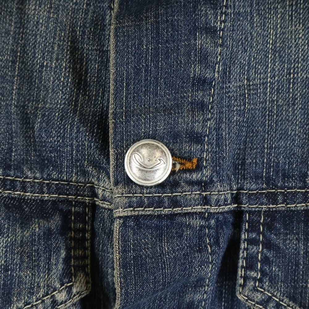 JACOB COHEN(ヤコブ コーエン) コットン フロントロゴエンブロイダリー デニムジャケット インディゴ J860