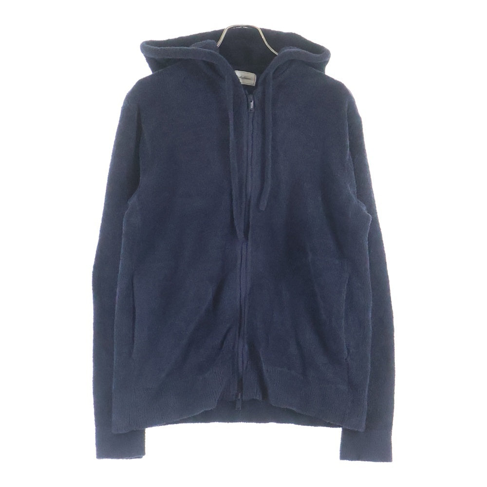 sea green(シーグリーン) 22AW MOCO HOODIE モコ パイル ダブルジップアップパーカー ネイビー MSEA22A9059-K