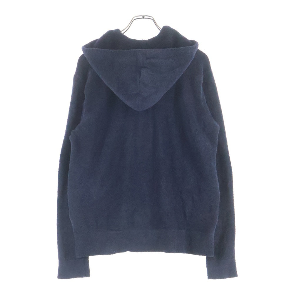 sea green(シーグリーン) 22AW MOCO HOODIE モコ パイル ダブルジップアップパーカー ネイビー MSEA22A9059-K