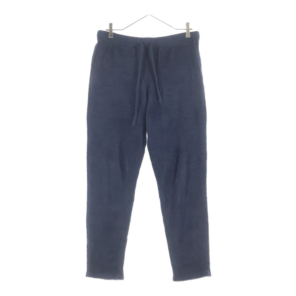 sea green(シーグリーン) 22AW PILE PANTS テーパードフィット パイル イージーパンツ ネイビー MSBM22A9070-K