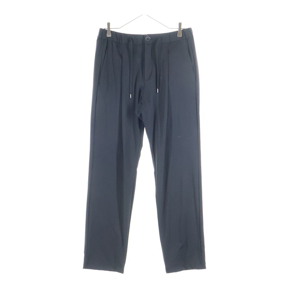 HERNO(ヘルノ) ナイロンブレンド ストレッチ テーパード イージーパンツ ブラック PT000044U-12588S-9300