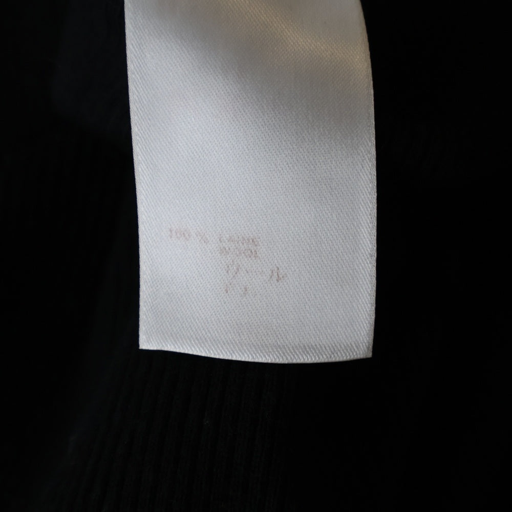 LOUIS VUITTON(ルイヴィトン) 12AW フランス製 ウール タートルネック ニットセーター レディース ブラック RW122W F2KL04OAS