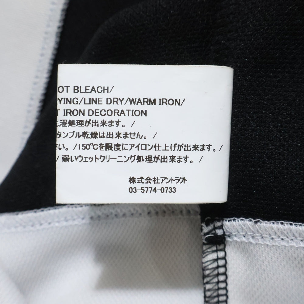 READY MADE(レディメイド) 23SS GAME SHIRT SMILE スマイル ロングスリーブ ゲームシャツ カットソー ブラック RE-P0-BK-00-00-249