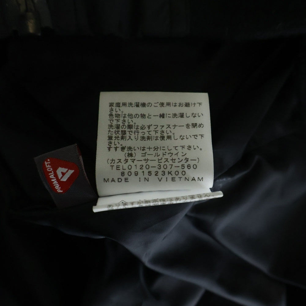 THE NORTH FACE(ザノースフェイス) XXX TRICLIMATE JACKET トリクライメイト ロゴデザイン ジップアップ 中綿ジャケット ブラック NP21730