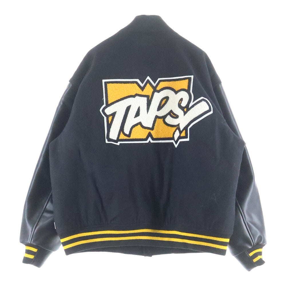 WTAPS(ダブルタップス) 22AW New Year's Limited Varsity Jacket ニューイヤーズリミテッド バーシティージャケット ブラック 222BRDT-JKM01S