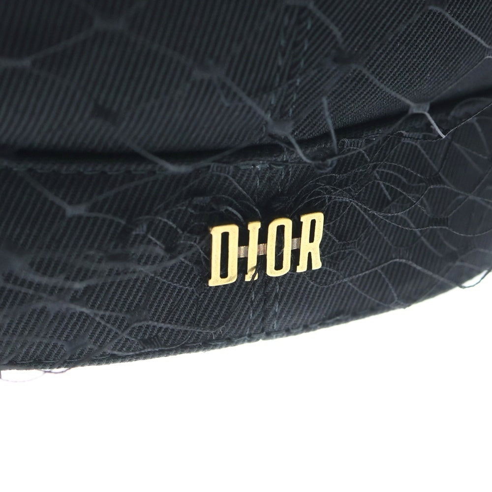 Christian Dior(クリスチャンディオール) ARTY アーティー ナイロンベール キャスケット キャップ 帽子 ブラック 86ATY920G130