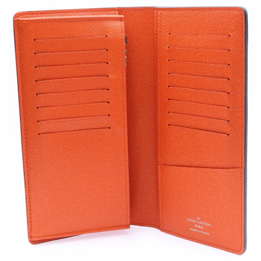 LOUIS VUITTON(ルイヴィトン) ポルトフォイユ ブラザ クレモンティーヌ タイガ トリヨンレザー ウォレット 長財布 オレンジ M58203 MB2116 レディース