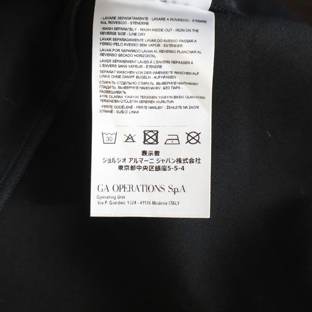 Armani Exchange(アルマーニ エクスチェンジ) レーヨン混 サイドジップ タイトスカート レディース ブラック 6ZYN70 YJB7Z