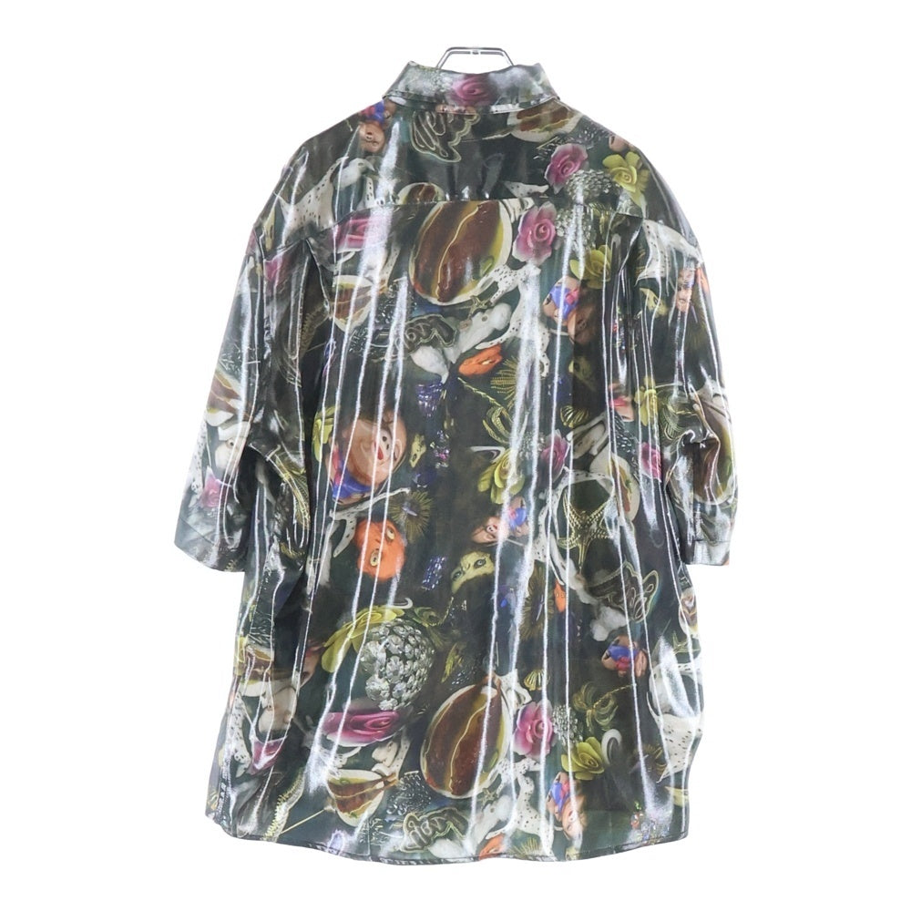 Acne Studios(アクネ ストゥディオズ) 24SS × Per B Sundberg Short Sleeve Shirt パー B スンドベルグ 総柄 半袖 シャツ マルチ FN-MN-SHIR000763