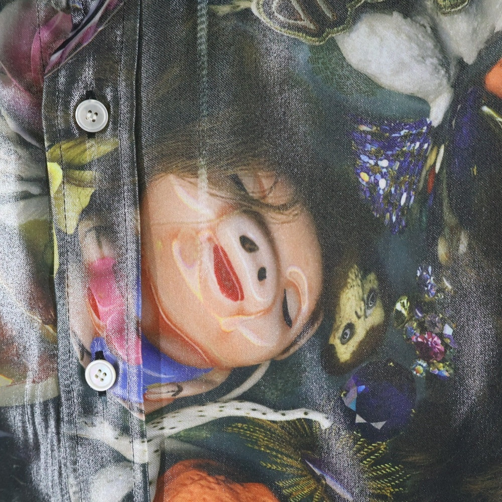 Acne Studios(アクネ ストゥディオズ) 24SS × Per B Sundberg Short Sleeve Shirt パー B スンドベルグ 総柄 半袖 シャツ マルチ FN-MN-SHIR000763