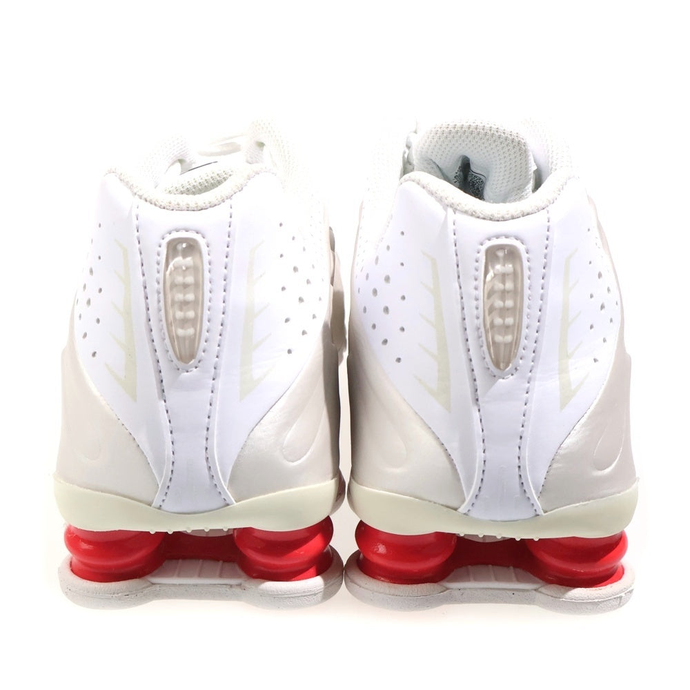 NIKE(ナイキ) GS SHOX R4 ショックス ローカットスニーカー レディース ホワイト US6.5Y/24.5cm CW2626-102
