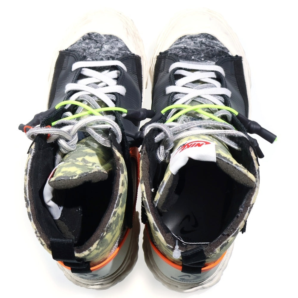 NIKE(ナイキ) ×READYMADE BLAZER MID レディメイド ブレーザー ミッドカットスニーカー ブラック/ホワイト/オレンジ US8.5/26.5cm CZ3589-001