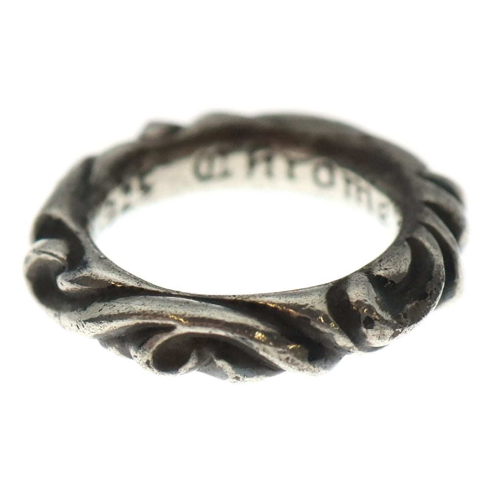 CHROME HEARTS(クロムハーツ) SCRL BAND スクロールバンド リング シルバー BCA351