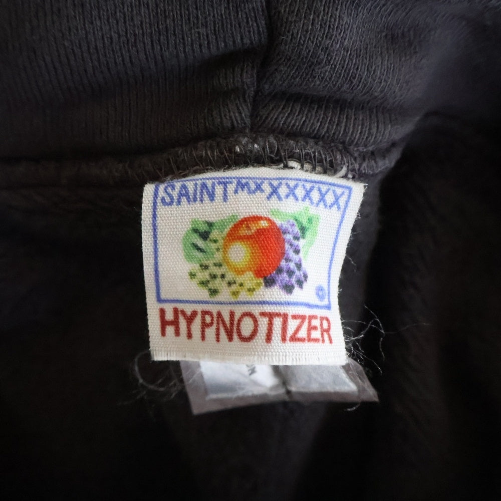 SAINT MICHAEL(セントマイケル) 23AW ×ARIES ARS HOODIE ST ARIES アリス アールエス フーディー エスティー アリーズ フーデッド スウェット パーカー ブラック SM-A23-0000-C03