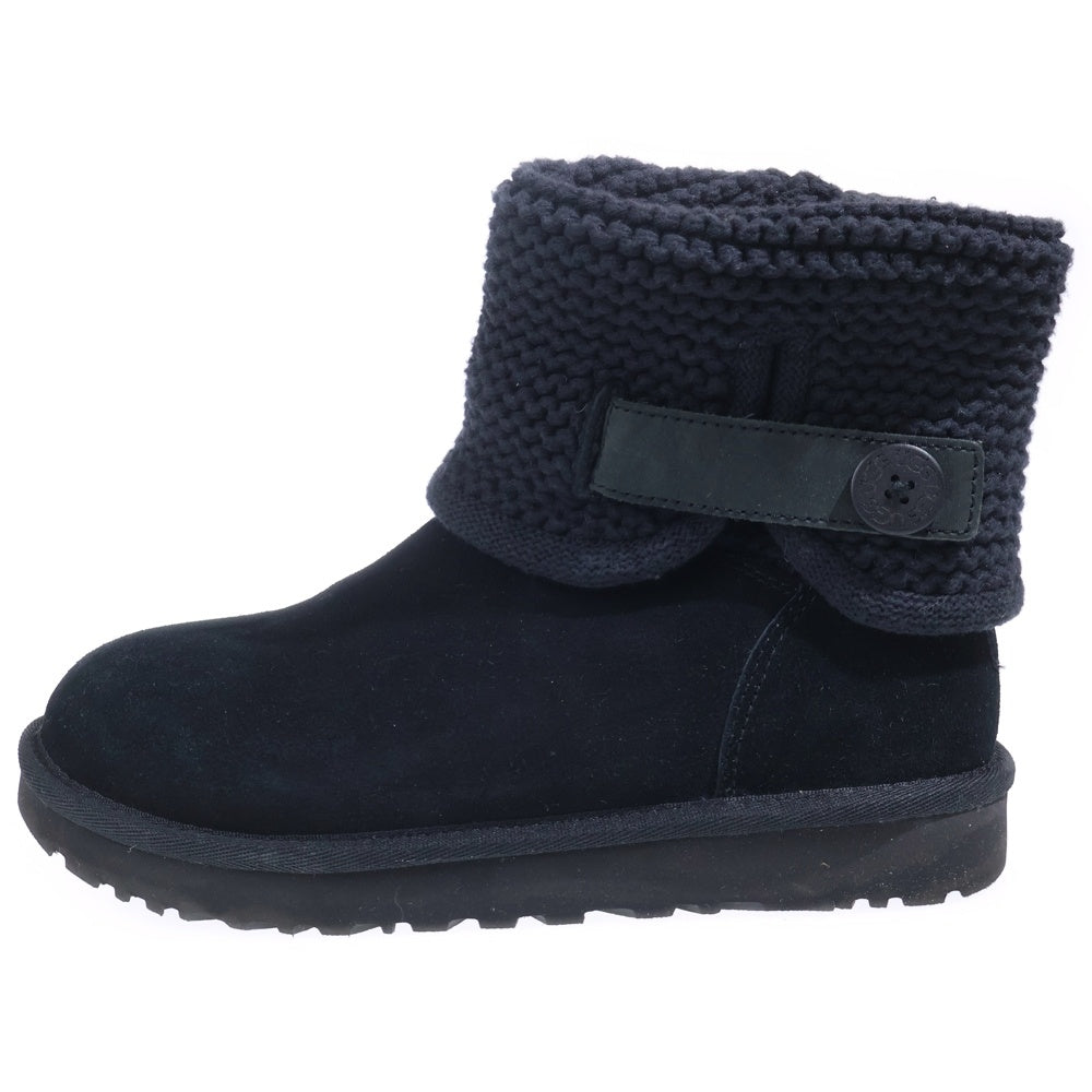 UGG(アグ) SHAINA シャイナ ムートンブーツ ブラック US8/25cm 1012534W
