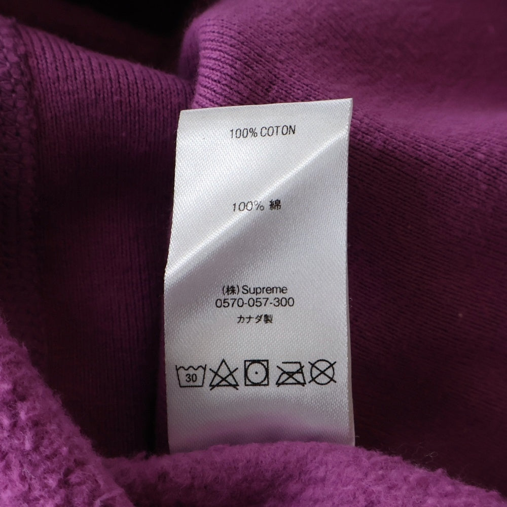 SUPREME(シュプリーム) 20AW S Logo Hooded Sweatshirt Sロゴ プルオーバースウェットパーカー フーディー パープル